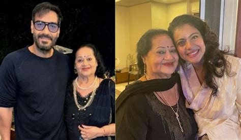 Kajol Posts A Quirky Birthday Wish For Her Mother In Law Ajay Devgn