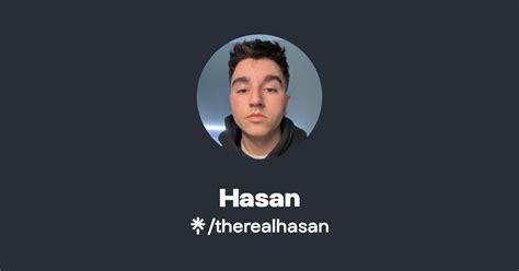 Hasan Twitter Instagram Tiktok Linktree