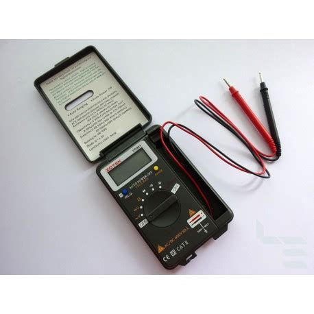 Portable Digital Multimeter Zotek Vc With Lcd Display True Rms