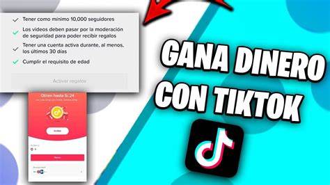 ¿cómo Ganar Dinero Con Tiktok Y ¿cómo Completar Los Requisitos Para Monetizar En Tiktok Youtube