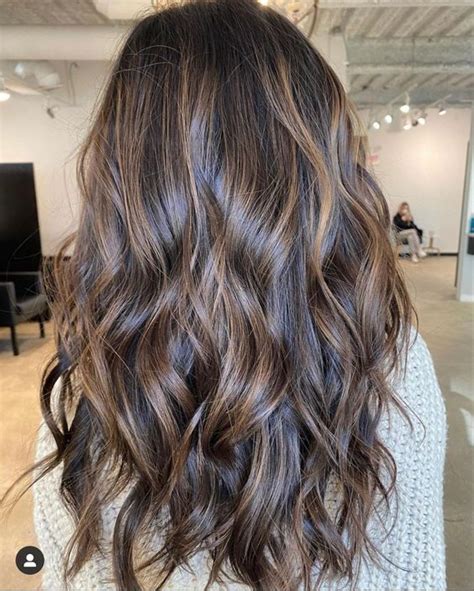 Top Id Es De Balayages Chocolat Noisette Brunette Balayage Hair