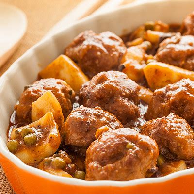 Recette Mijot De Boulettes Aux Petits Pois