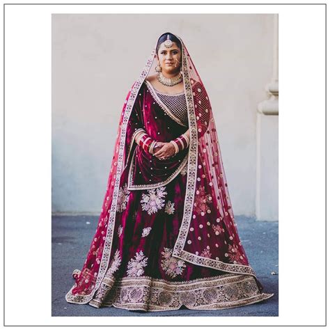 Breathtaking Velvet Lehenga Designs For A Winter Wedding