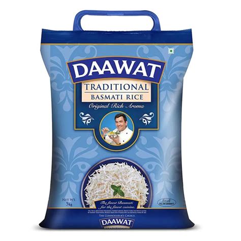 Daawat Biryani Basmati Rice Elongates To Mm When Cooked Available