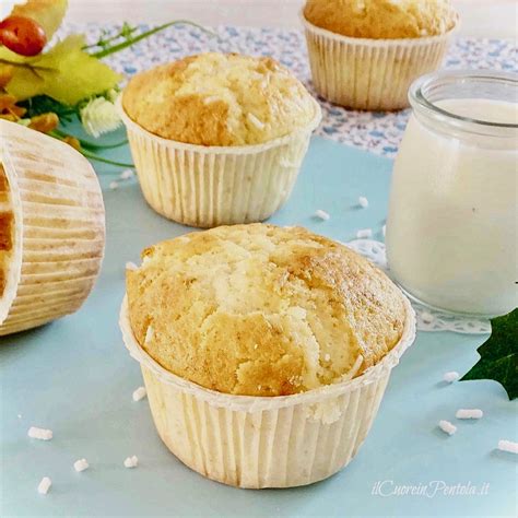 Muffin Allo Yogurt Soffici E Alti Ricetta Il Cuore In Pentola