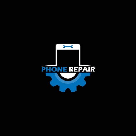 Premium Vector Phone Repair Logo Abstract Flat