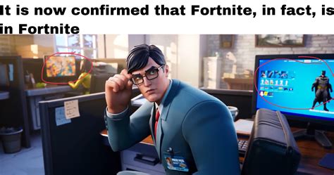 Waiting for the Fortnite x Fortnite crossover : r/FortNiteBR