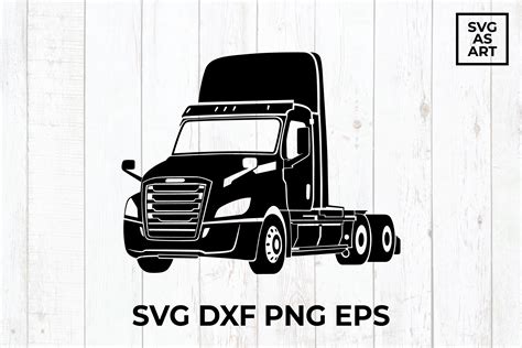 Semi Trailer Truck Svg Graphic By Svgasart · Creative Fabrica