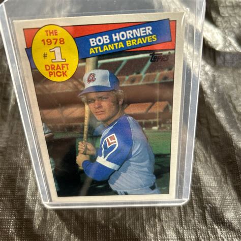 Yahoo オークション Topps 1985 The Draft Pick 1978 1 Bob Horner