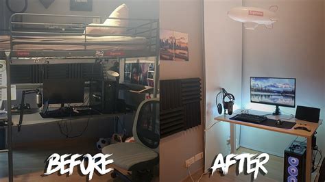 My New Insane Gaming Setup Beforeafter Youtube