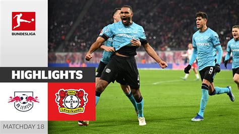 Victoire de dernière minute pour le B04 RB Leipzig Bayer 04