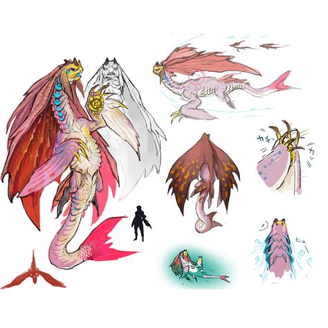 Monster Hunter Rise Concept Art various Monster Hunterのイラスト