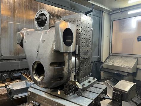 Greno Industries Machining Large Nodular Steel Casting For The Railroad