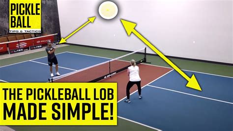 The Pickleball Lob How To Perfect An Effective Lob Youtube