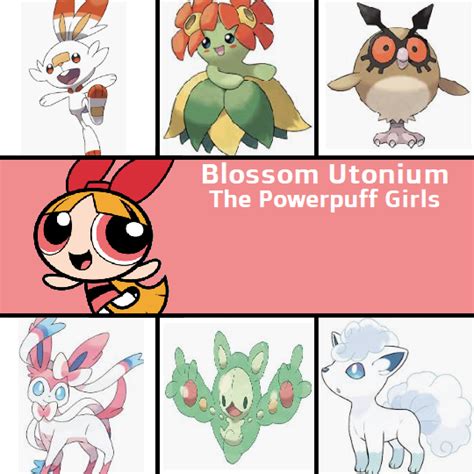 Blossoms Pokemon Team By Blaze On Fire On Deviantart