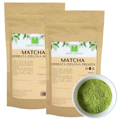 Matcha Zielona Herbata 200 G Proszek Sklep Zielonaesencja Pl