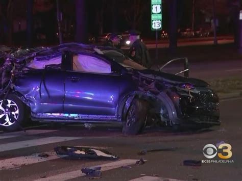 Teenager Killed In Deadly Crash Involving Stolen Car Philadelphia Pa