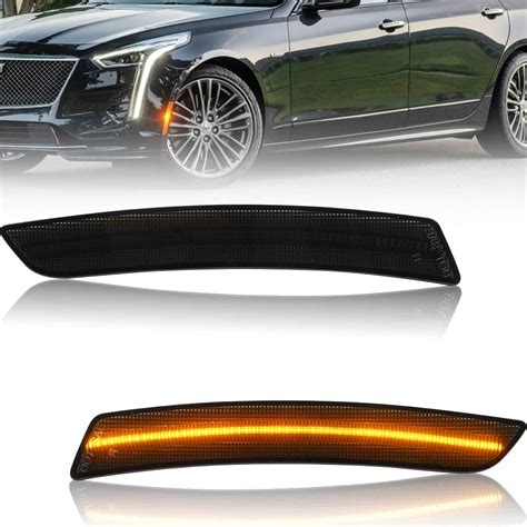 Njsbyl Side Marker Light Kits Replacement For 2016 2020 Cadillac Ct6 2019 2020