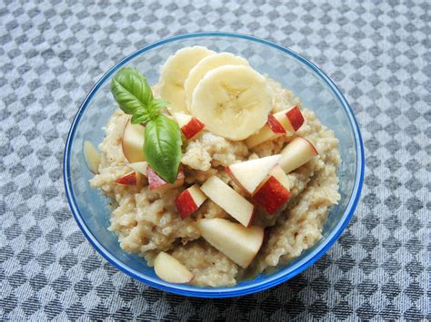 Hafer Hanfsamen Porridge Rezept KochenOHNE