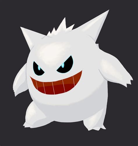 Shiny Gengar by alskay on DeviantArt