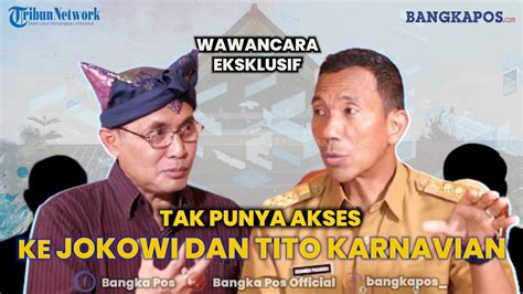 Trailer Wawancara Eksklusif Suganda Padapotan Pj Gubernur Babel Tak