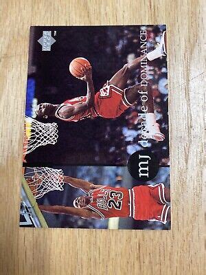 1994 Upper Deck Michael Jordan Decade Of Dominance Big Card 2 3 5x5