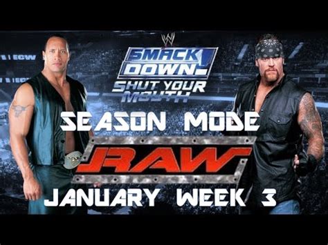 Wwe Smackdown Shut Your Mouth Season Mode Kane S Big Brother