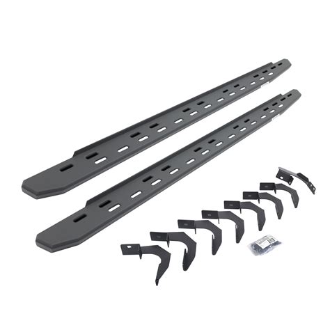 Go Rhino Rb30 Slim Line Running Board Kit Textured Black Crew Cab