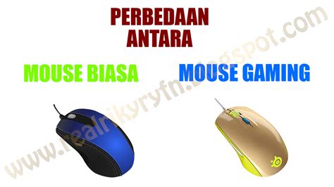 Rikyryfn Perbedaan Antara Mouse Gaming And Mouse Biasa