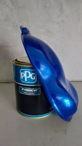 Tinta Azul Perolizado Ppg 900ml Poliester Frete grátis