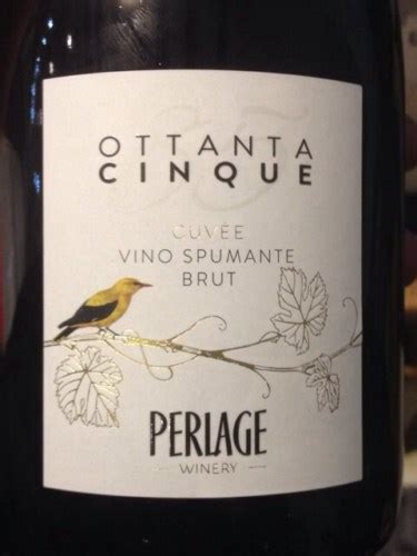 Perlage Cuv E Ottanta Cinque Brut Vivino Us