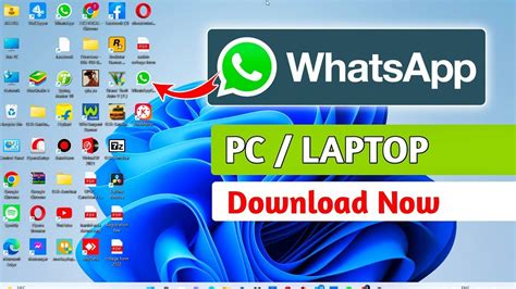 How To Download And Install Whatsapp In Pc Or Laptop Youtube