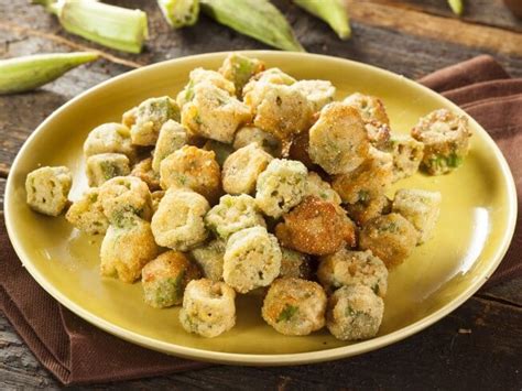 Oven-Fried Okra Recipe | CDKitchen.com