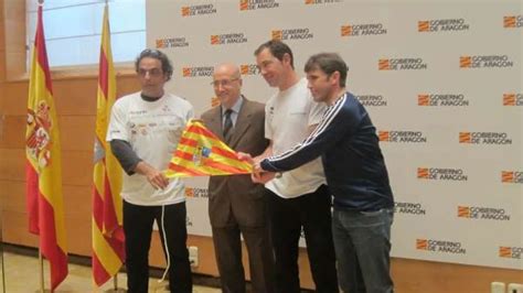 El Gobierno de Aragón felicita a Carlos Pauner primer aragonés en