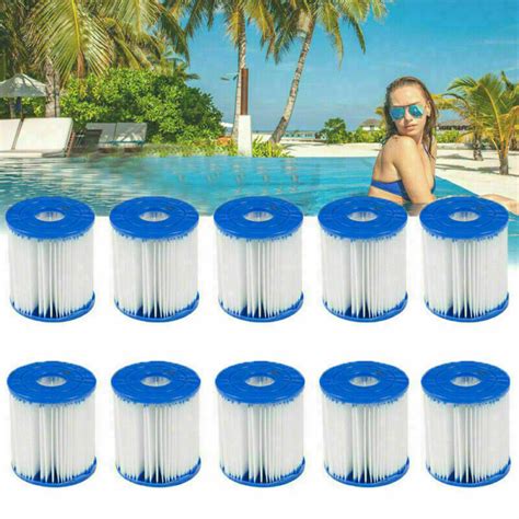 Lay Z Spa Lazy Hot Tub Spa Filter Size Vi Twin Pack Vegas Paris Miami