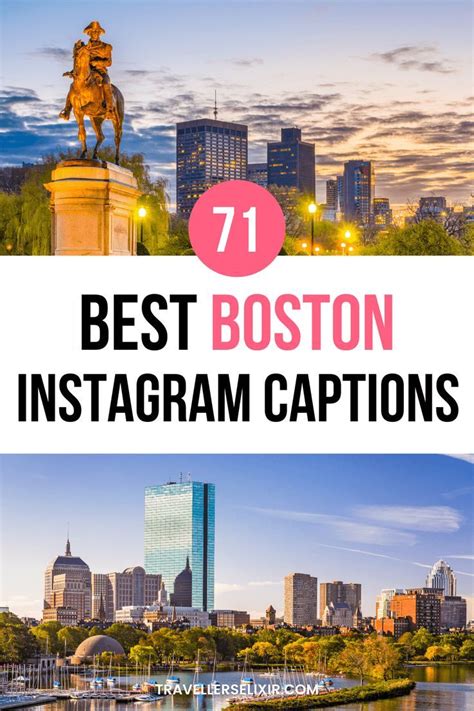 Boston Captions For Instagram Puns Quotes Short Captions Artofit