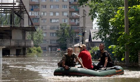 Ukraine Lexplosion Du Barrage De Kakhovka Est Un Cocide Et Un