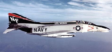 Vf 161 Chargers Fighter Squadron Us Navy F 4 Phantom Ii Military Jets