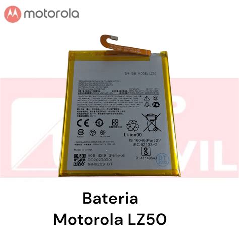 Bateria Motorola LZ50 G100 Topmovil Repuestos