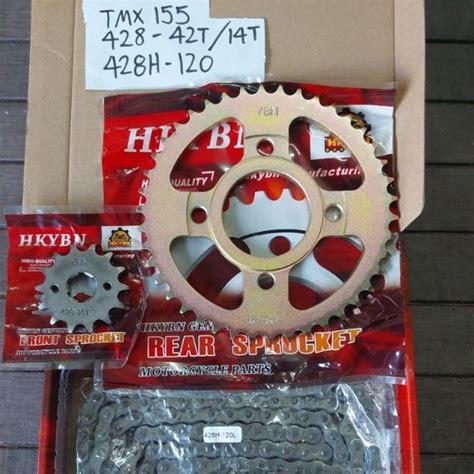 Ybn Motor Sprocket And Chain Set Tmx T H L Lazada Ph