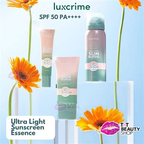 Jual Luxcrime Ultra Light Sunscreen Essence Spf Pa Gr Gr