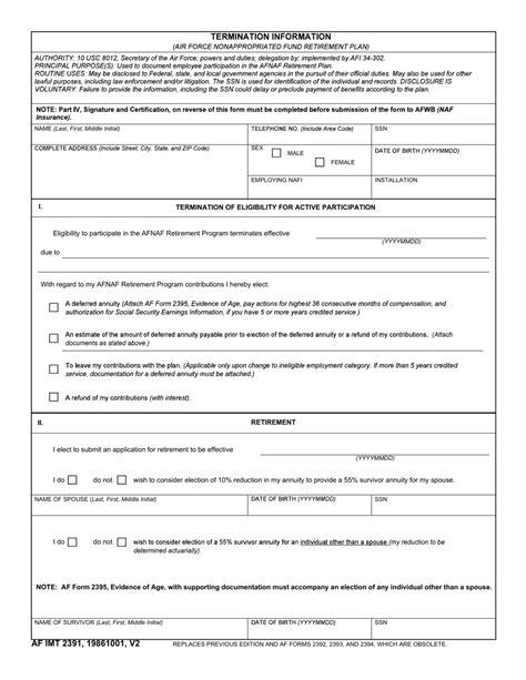 Af Imt Form 2391 Fill Out Sign Online And Download Fillable Pdf