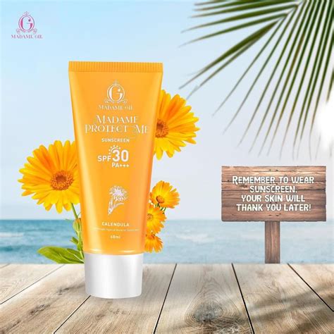 Review Sunscreen Madame Gie Protect Me Spf Pa Oleh Moms Orami