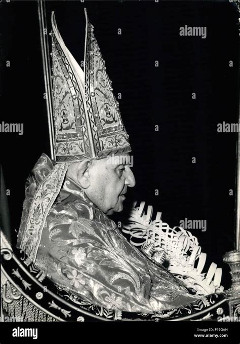 Pope John Xxiii 1963 Hi Res Stock Photography And Images Alamy