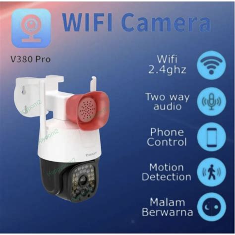 Jual IP Camera Cctv PTZ V380 Outdoor Waterproof Cctv Speed Dome Wifi Ip