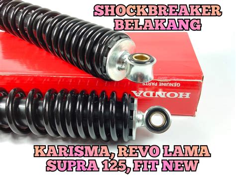 SHOCKBREAKER BELAKANG MOTOR HONDA SUPRA 125 KARISMA REVO LAMA SUPRA FIT