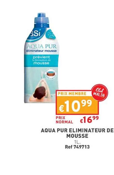 Promo Aqua Pur éliminateur De Mousse chez Trafic iCatalogue fr