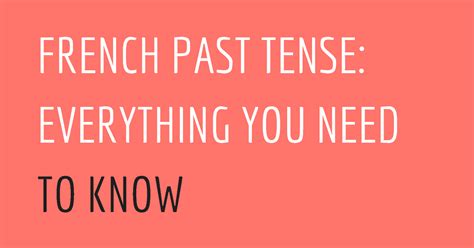 Imperfect Tense French Venir Discount Aria