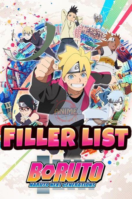 Boruto Filler List Complete List Of Boruto Fillers Looking For Boruto