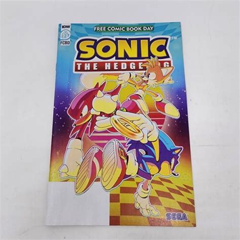 Fcbd 2022 Idw Sonic The Hedgehog 0 Adam Bryce Thomas Furry Sdcc Promo Ebay